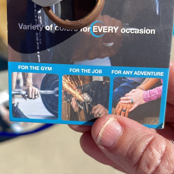 Silicone Rings set 9.5-10 - Picture 4 of 5